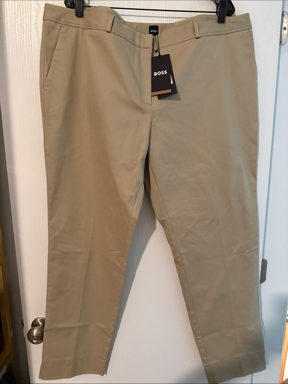 BOSS Men's Tan Chinos
